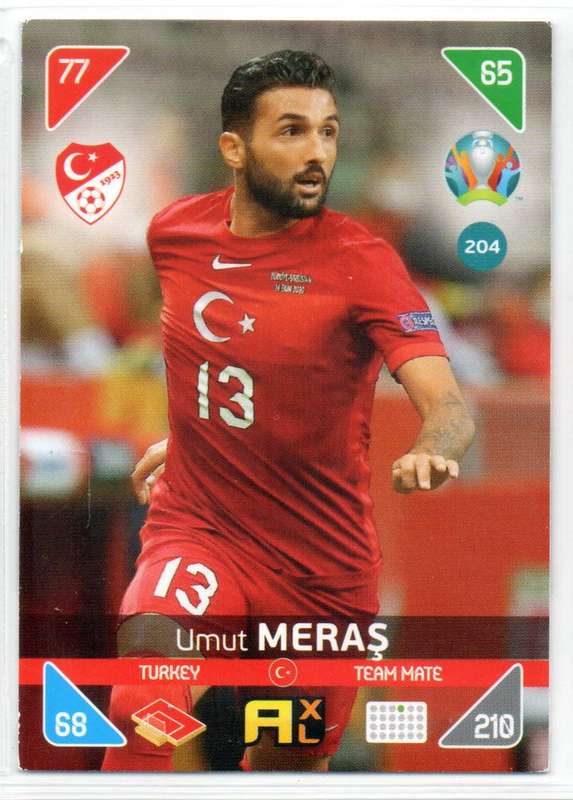 Panini UEFA Euro 2020 / XL Adrenalyn - Turkey - 10 Cards