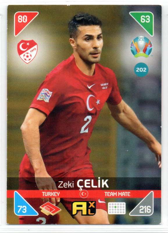Panini UEFA Euro 2020 / XL Adrenalyn - Turkey - 10 Cards