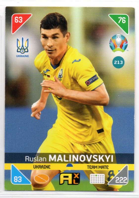 Panini UEFA Euro 2020 / XL Adrenalyn - Ukraine - 14 Cards