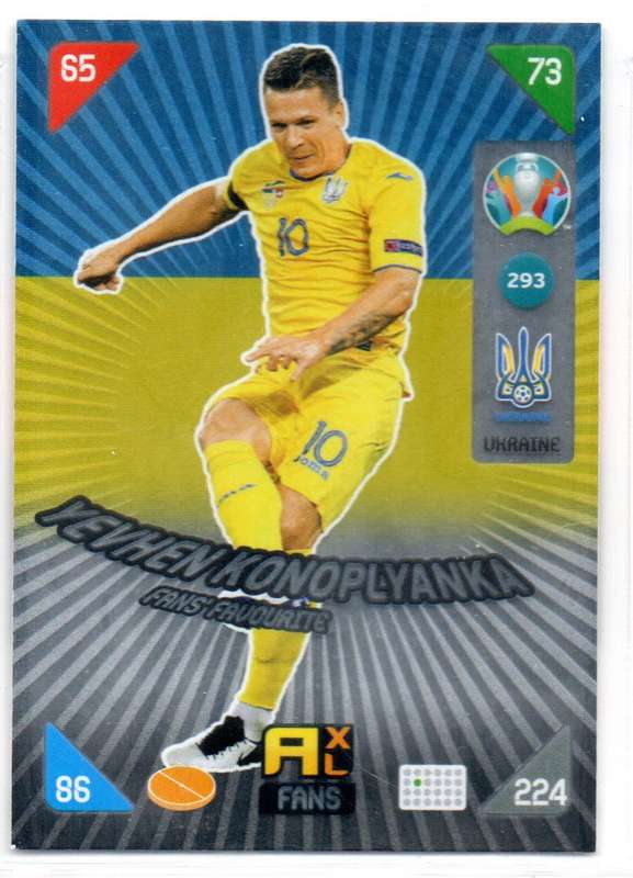 Panini UEFA Euro 2020 / XL Adrenalyn - Ukraine - 14 Cards