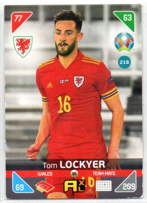 Panini UEFA Euro 2020 / XL Adrenalyn - Wales - 16 Cards
