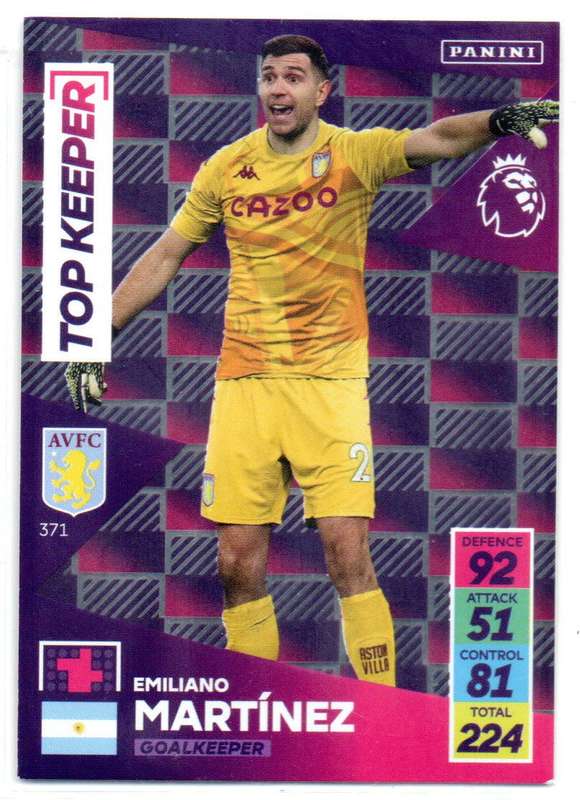 Panini Premier League 2021/22 / XL Adrenalyn - AVFC - 5 Cards