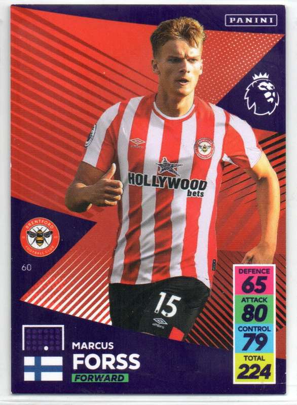Panini Premier League 2021/22 / XL Adrenalyn - Brentford - 11 Cards