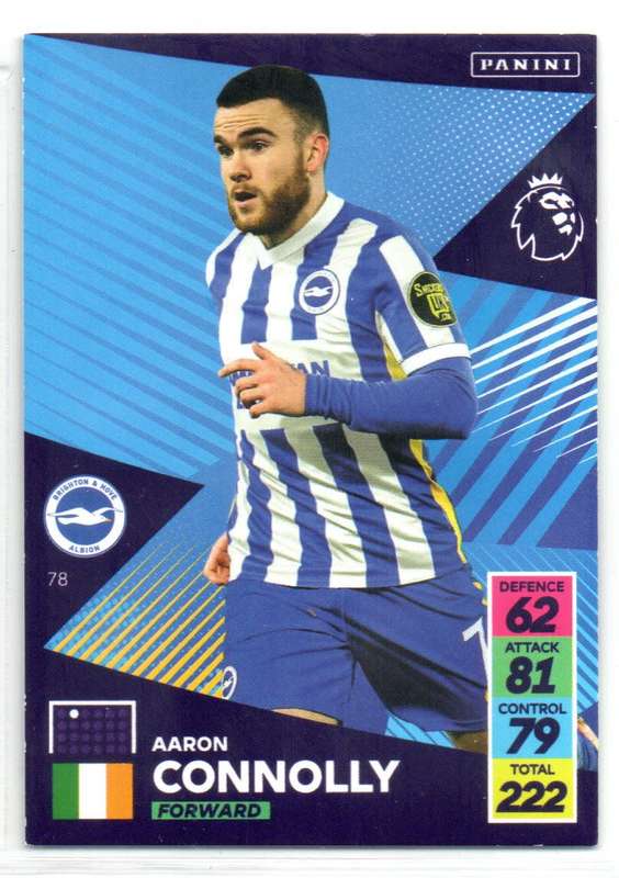 Panini Premier League 2021/22 / XL Adrenalyn - Brighton & Hove Albion - 8 Cards