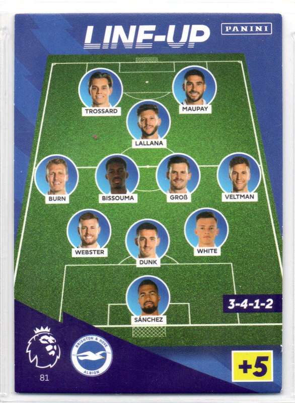 Panini Premier League 2021/22 / XL Adrenalyn - Chelsea - 8 Cards