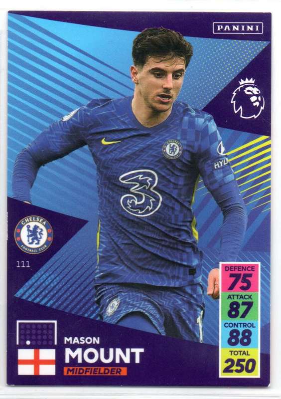 Panini Premier League 2021/22 / XL Adrenalyn - Chelsea - 8 Cards