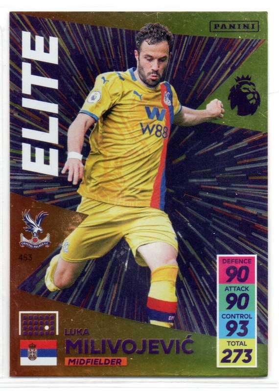 Panini Premier League 2021/22 / XL Adrenalyn - Crystal Palace - 3 Cards