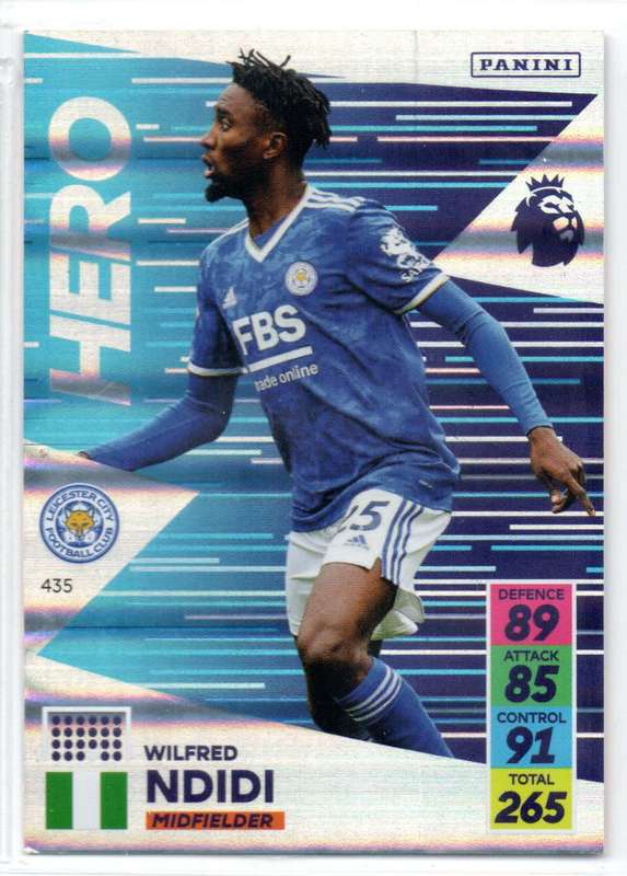 Panini Premier League 2021/22 / XL Adrenalyn - Leicester City - 6 Cards