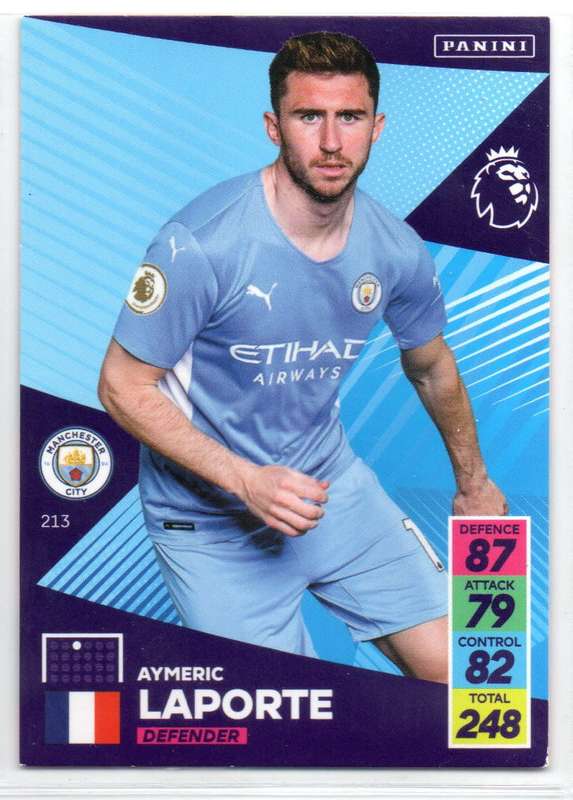 Panini Premier League 2021/22 / XL Adrenalyn - Manchester City - 12 Cards