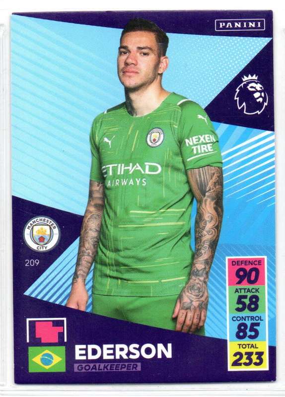 Panini Premier League 2021/22 / XL Adrenalyn - Manchester City - 12 Cards