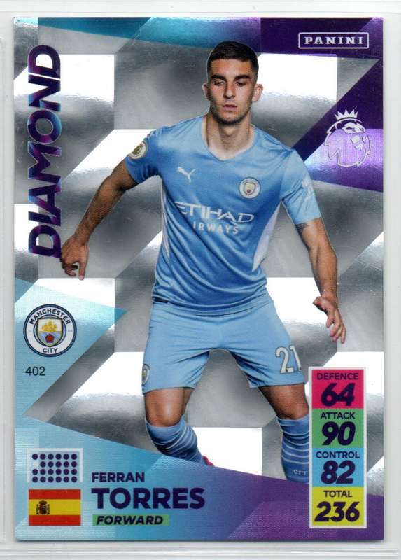 Panini Premier League 2021/22 / XL Adrenalyn - Manchester City - 12 Cards