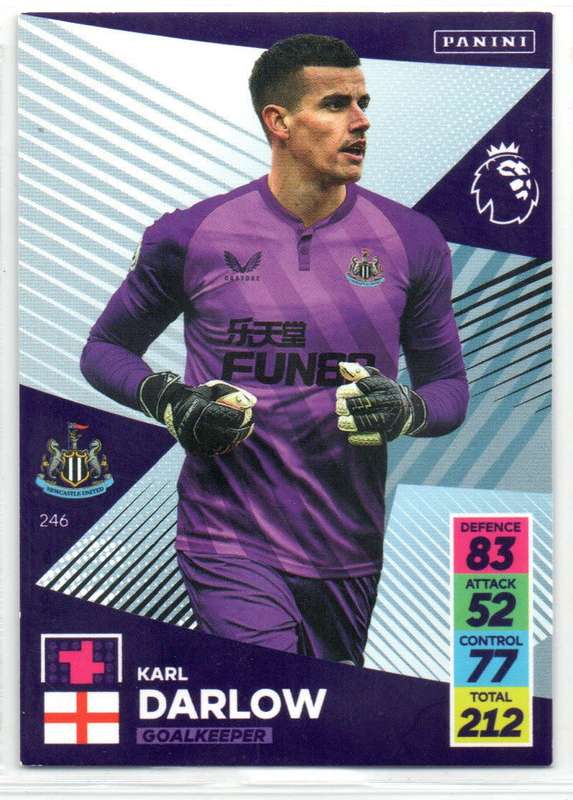 Panini Premier League 2021/22 / XL Adrenalyn - Newcastle United - 6 Cards