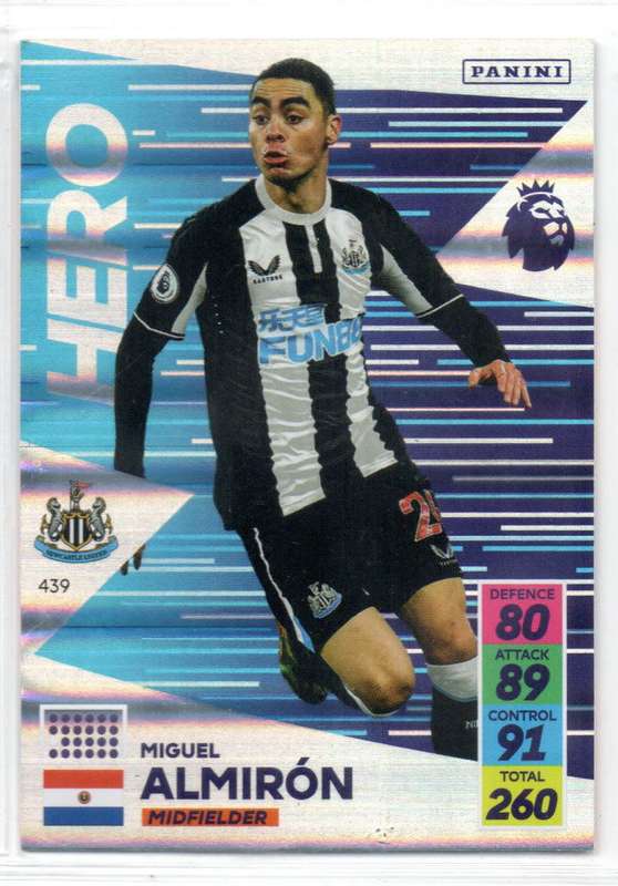 Panini Premier League 2021/22 / XL Adrenalyn - Newcastle United - 6 Cards
