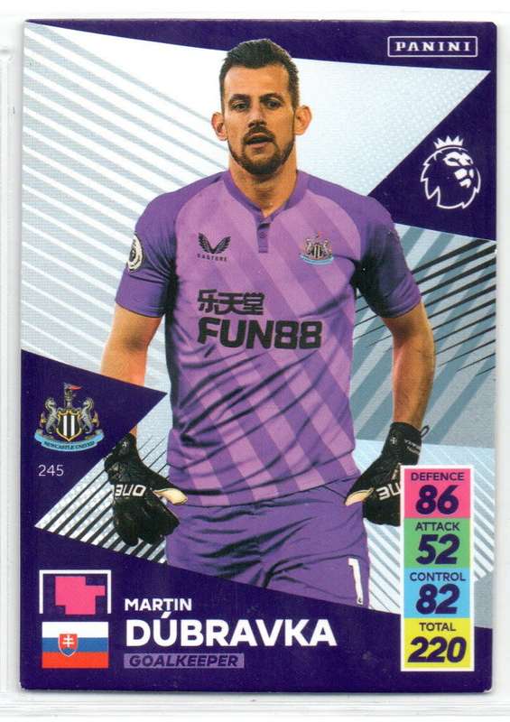 Panini Premier League 2021/22 / XL Adrenalyn - Newcastle United - 6 Cards