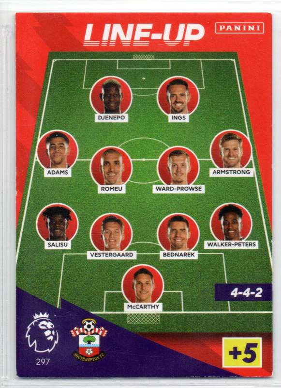 Panini Premier League 2021/22 / XL Adrenalyn - Southampton FC - 10 Cards