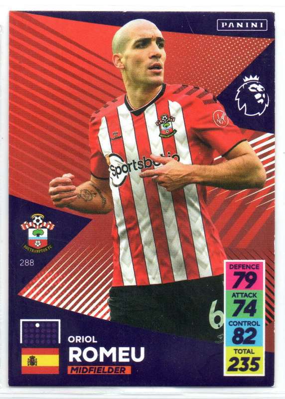 Panini Premier League 2021/22 / XL Adrenalyn - Southampton FC - 10 Cards