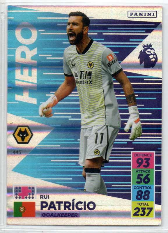 Panini Premier League 2021/22 / XL Adrenalyn - Wolverhampton Wanderers - 3 Cards