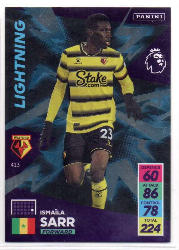 Panini Premier League 2021/22 / XL Adrenalyn - Warford - 4 Cards