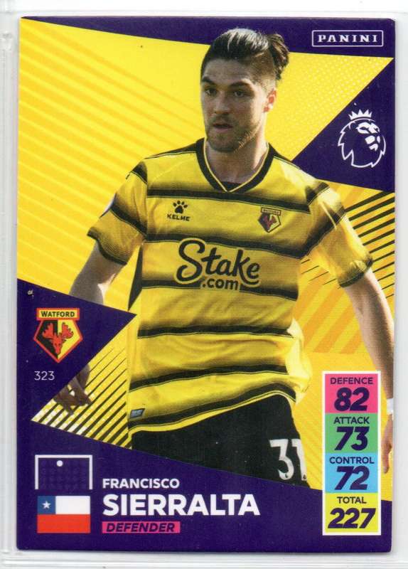 Panini Premier League 2021/22 / XL Adrenalyn - Warford - 4 Cards