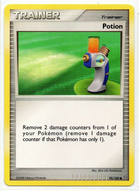 2008 Pokemon/Nintendo - Stormfront - Trainer Potion 92/100 Common