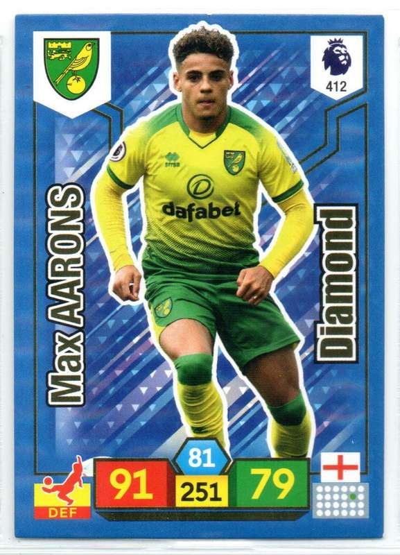 Panini Premier League 2019/20 / XL Adrenalyn - Norwich City - 2 Cards