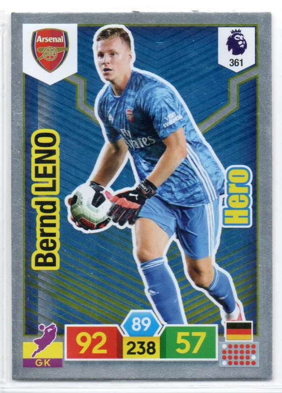 Panini Premier League 2019/20 / XL Adrenalyn - Arsenal - 3 Cards