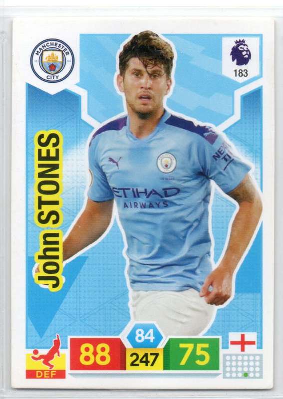 Panini Premier League 2019/20 / XL Adrenalyn - Manchester City - 7 Cards