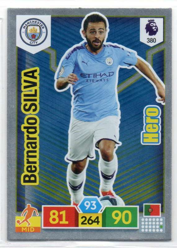Panini Premier League 2019/20 / XL Adrenalyn - Manchester City - 7 Cards