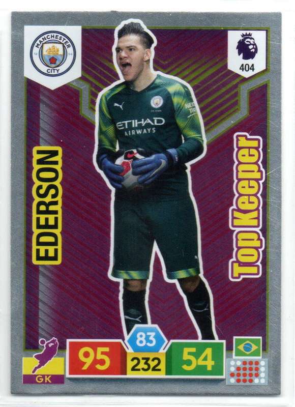 Panini Premier League 2019/20 / XL Adrenalyn - Manchester City - 7 Cards