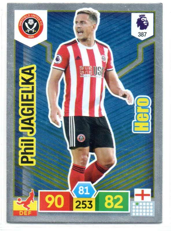 Panini Premier League 2019/20 / XL Adrenalyn - Sheffield United - 2 Cards