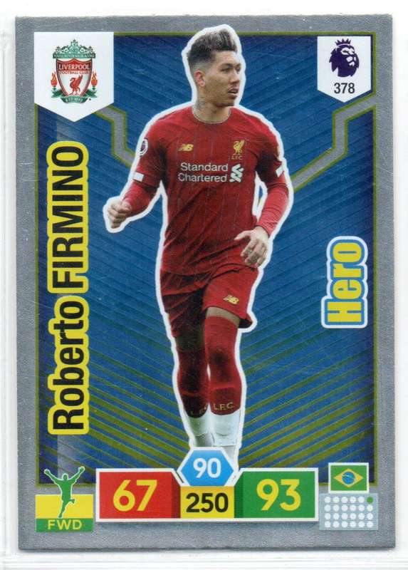 Panini Premier League 2019/20 / XL Adrenalyn - Liverpool - 7 Cards