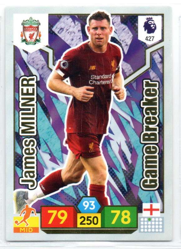 Panini Premier League 2019/20 / XL Adrenalyn - Liverpool - 7 Cards