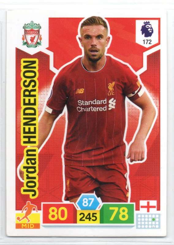 Panini Premier League 2019/20 / XL Adrenalyn - Liverpool - 7 Cards