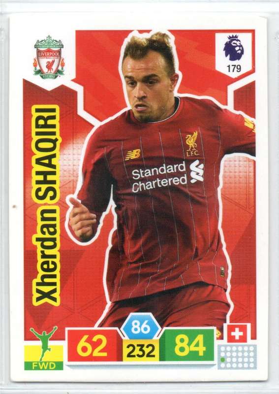 Panini Premier League 2019/20 / XL Adrenalyn - Liverpool - 7 Cards