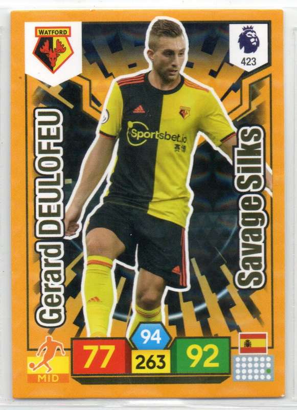 Panini Premier League 2019/20 / XL Adrenalyn - Watford - 3 Cards