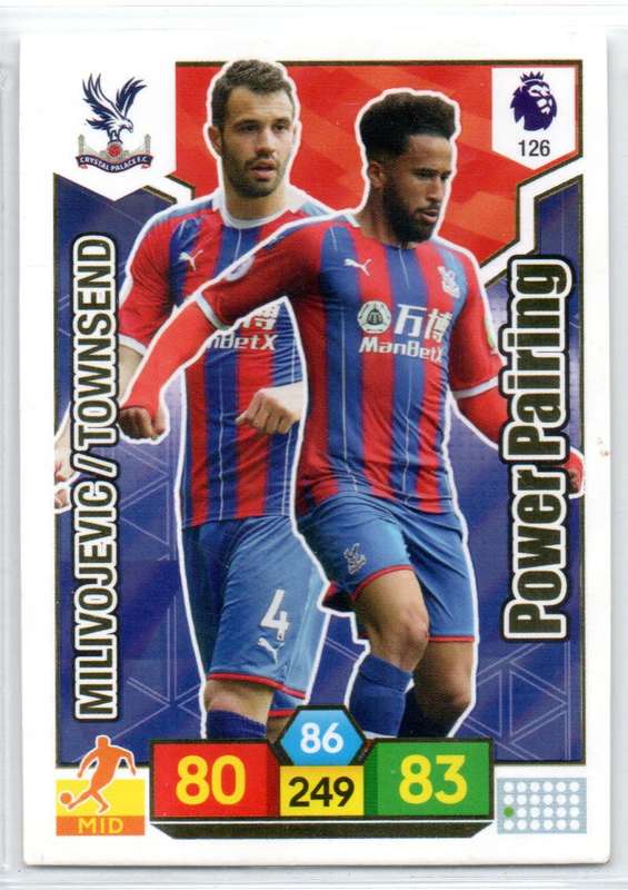 Panini Premier League 2019/20 / XL Adrenalyn - Crystal Palace - 7 Cards