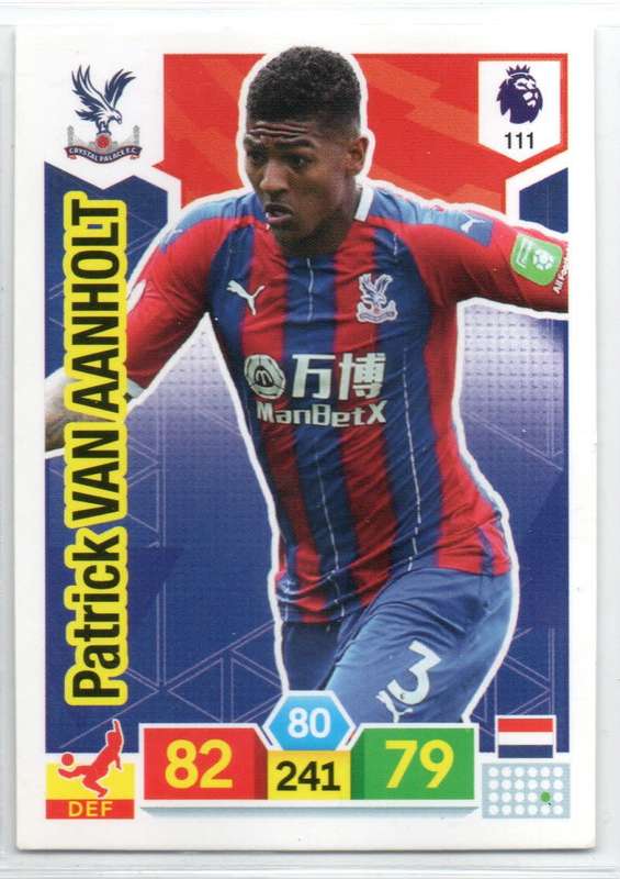 Panini Premier League 2019/20 / XL Adrenalyn - Crystal Palace - 7 Cards