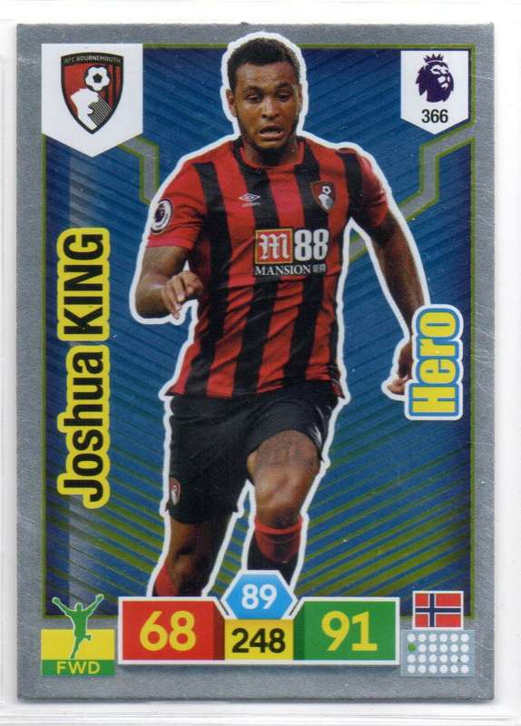 Panini Premier League 2019/20 / XL Adrenalyn - Bournemouth - 4 Cards
