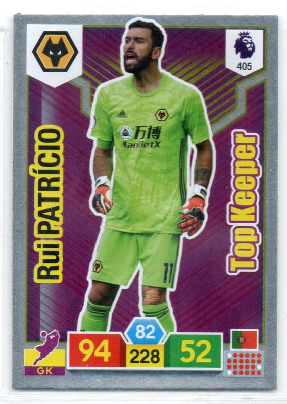 Panini Premier League 2019/20 / XL Adrenalyn - Wolverhampton Wanderers - 5 Cards