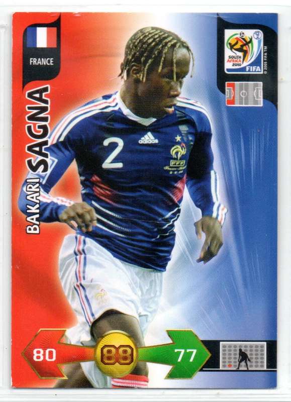 Panini FIFA World Cup 2010 / XL Adrenalyn - France - 3 Cards