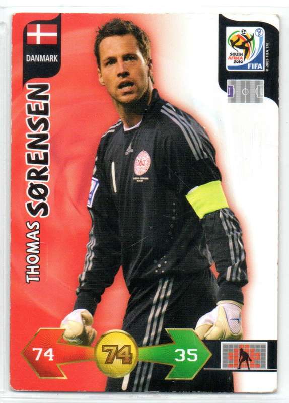 Panini FIFA World Cup 2010 / XL Adrenalyn - Danmark - 5 Cards