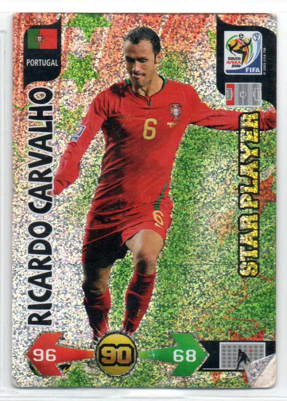 Panini FIFA World Cup 2010 / XL Adrenalyn - Portugal - 4 Cards
