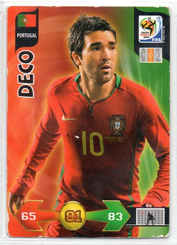 Panini FIFA World Cup 2010 / XL Adrenalyn - Portugal - 4 Cards