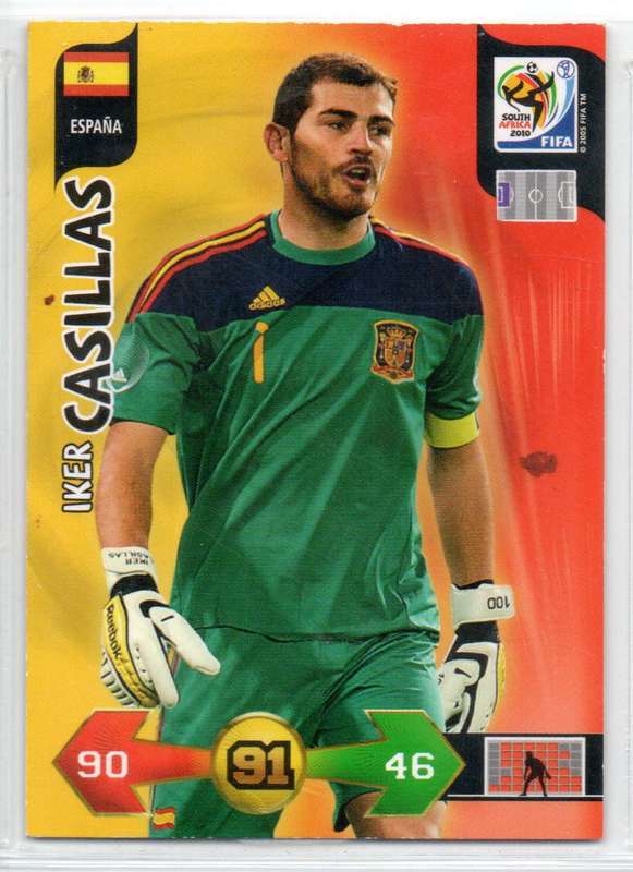Panini FIFA World Cup 2010 / XL Adrenalyn - Espana - 7 Cards