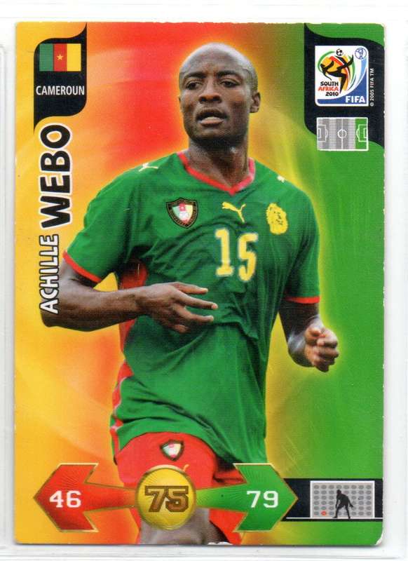 Panini FIFA World Cup 2010 / XL Adrenalyn - Cameroun - 2 Cards