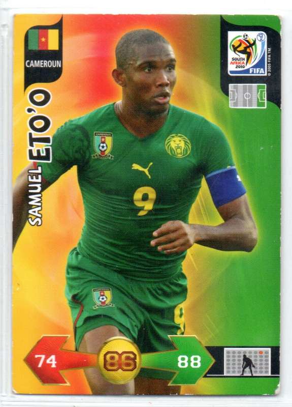 Panini FIFA World Cup 2010 / XL Adrenalyn - Cameroun - 2 Cards
