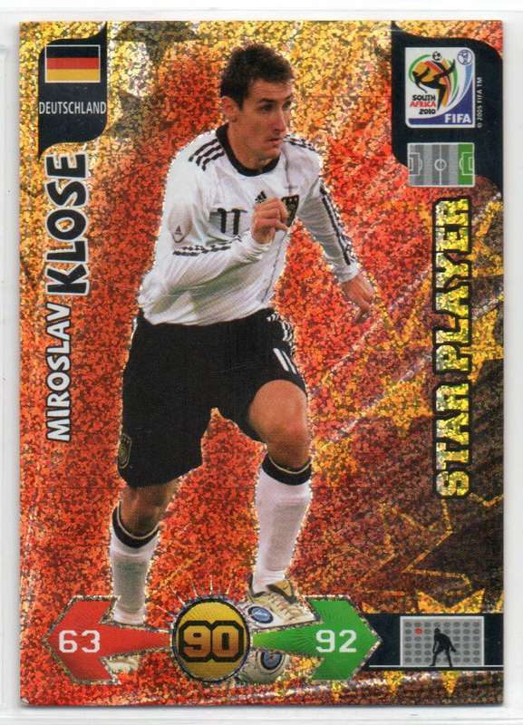 Panini FIFA World Cup 2010 / XL Adrenalyn - Deutschland - 17 Cards