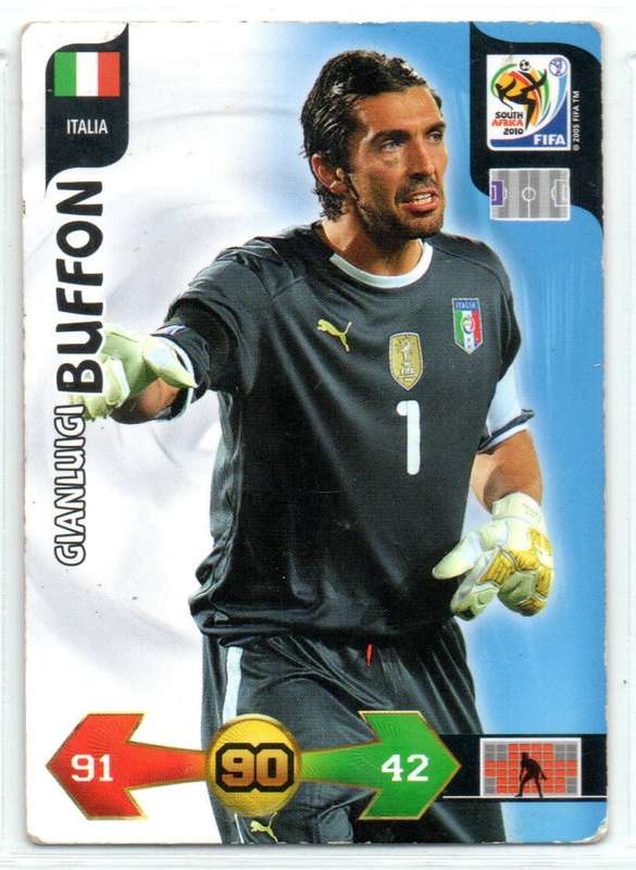 Panini FIFA World Cup 2010 / XL Adrenalyn - Italia - 5 Cards