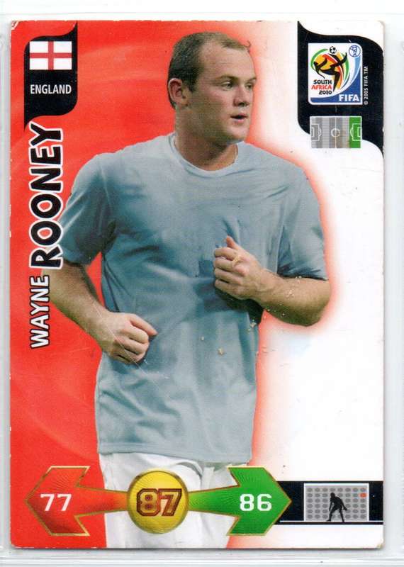 Panini FIFA World Cup 2010 / XL Adrenalyn - England - 8 Cards