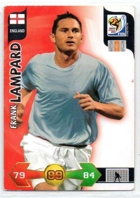 Panini FIFA World Cup 2010 / XL Adrenalyn - England - 8 Cards